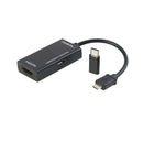 Type-C and Micro USB to HDMI 1080P HD Audio Video Adapter Cable for HDTV