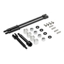 4mm Widen Axle Wheel Hub Set Counterweight for Axial SCX24 90081 1:24 RC Car