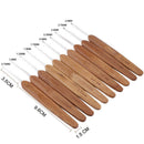10Pcs Mix Size 0.75Mm-3Mm Crochet Hook Knit Weave Yarn Craft Knitting Needl