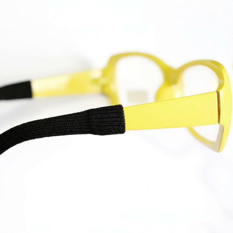 Glasses Strap Neck Cord Sport Eyeglasses String Sunglasses Band Holder Black