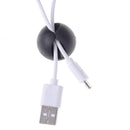 5Pcs Solid Desk Wire Clip Organizer Bobbin Winder Wrap Cord Cable Manager  Bj