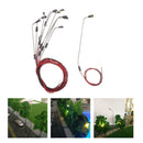 10pcs Mini Railroad LED Light Micro Landscape Lamppost Layout 1:200 Scale