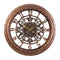 European Style Retro Creative Wall Clock Quartz Clock Round Plastic Fashion H3N3