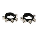 Finest 2Pcs Metal Hand/Foot Wrist Shaker 5 Jingle Bells KTV Party Accompaniment