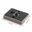 Tripod Quick Release QR Plate For Manfrotto 200PL-14/141RC/141RCNAT DSLR Camera-