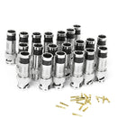20pcs BNC Compression Connector RG59  Coaxial
