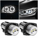 6W Angel Eyes LED Headlight Marker Halo Ring Light Bulb For BMW E90 E91 3 Series