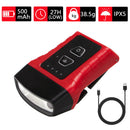 Rechargeable Sensor LED Clip-on Cap Hat Head Light Lamp Outdoor Fishing Camping