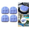 4PC Spa acuzzi Booster Seats Comfy Inflatable Pillow Cushion for Pool Bathtub