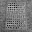 Letters Scrapbook Diy Photo Albums Cards Transparent Chapter Stamp Seal Sil T4P2