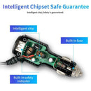 New DC 12V/36V Dual USB 5V 3.1A Mini Car Charger Power Lighter Adapter N8C1