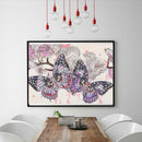5D DIY Special Shaped Diamond Painting Butterfly Cross Stitch Mosaic Kit
