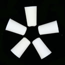 5pcs Silicone Flask Test Tubes Bottle Tapered Rubber Stopper Bungs 15mm-19mm