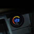 12V 24V Car Motorcycle Boat 3 Digit Voltmeter with Low Voltage Buzzer Alarm