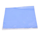 100mmx100mmx2mm Blue Heatsink Cooling Thermal Conductive Silicone Pad Uncut FT