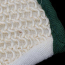 1 Pcs Flax Shower Glove Body Massage Back Scrub Exfoliating Scrubber Bath  OZ