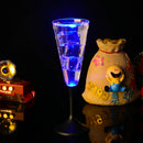 220ML LED Drink Water Flashing Light Glow Champagne Luminous Glass Wine Cup Mug