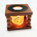 Retro Sealing Wax Furnace Stove Pot Wood Handle Sealing Wax Spoon for Wax S