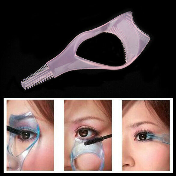 3 in 1 Mascara Eyelash Brush Curler Lash Comb Novelty Multifunction Cosmeti A#S
