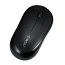 Q18 Wireless 2.4GHz Mouse Laptop Ultra-thin 1000dpi Optical Mice (Black) A