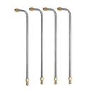 4Pcs 3600 Psi 90 Degree Angled Lance Extension Water Washer Lance Spray Wan
