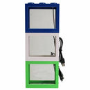 Mini USB LED Lighting Clear Fish Tank Ornament Aquarium Office Desktop Deco F7V6