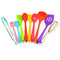 10 Pcs Silicone Cooking Set Kitchen Utensils Set, Cooking Tool Non Toxic