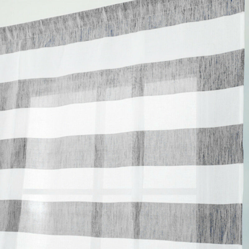 Romantic Tie Up Curtain Sheer Shade Short Roman Sheer Balloon Curtain 02