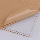 7pcs Short Wallet Bifold Acrylic Leather Craft Template Pattern Purse Making