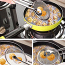 Multi-functional Stainless Steel Colander Oil-Frying Filter Fried Food Clip FT
