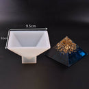 Large Pyramid Shape Diy Silicone Jewelry Mold Making Ornament Craft Mould 9 K1K6