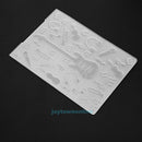 1pc Flowers Plastic Embossing Folder Template For Scrapbook Photo Album