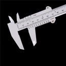 Portable 6 Inch 150mm Plastic Ruler Jewelry Sliding Gauge Vernier Caliper ME