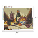 5D DIY Full Drill Diamond Painting Bottle Cross Stitch Embroidery Mosaic