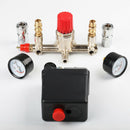 90-120PSI Air Compressor Pressure Control Switch Valve Manifold Regulator Ga Ew