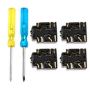 4Pcs 3.5mm Port Headphone Jack Socket + Screwdriver For Microsoft Xbox One S
