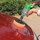 10PCS 3" Polishing Pad +Hand Buffer Set with Drill Polish Supply Adapter Fo K8T4