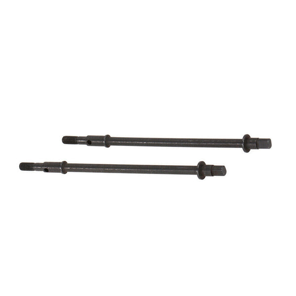 2pcs Black RC Racing AX30421 Rear Straight Axle Shaft for 1:10 AXIAL SCX10