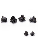 Fashion Women 12pcs Black Plastic Mini Hairpin 6 Claws Girls Hair Clip Clamp NEW