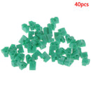 40pcs/bag Dental Silicone Add On Wedges Rubber Delta Ring Tine FT