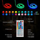 RGB 5m 300 Leds 5050 SMD LED Strip Lights Kit Flexible Lamp Rope f. Xmas Decor