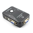 2 Port USB VGA KVM Switch Box For Mouse Keyboard Monitor Sharing Computer F 3C