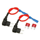 2 Packs Micro Fuse Tap Fuse Holder Add A Circuit