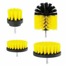 4Pcs 2/3.5/4/5 Inch Electric Drill Brush Bathroom Surfaces Tub, Tile and Gr