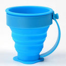 Silicone Collapsible Cup Folding Cup Portable Silicone Drinking Camping Ret