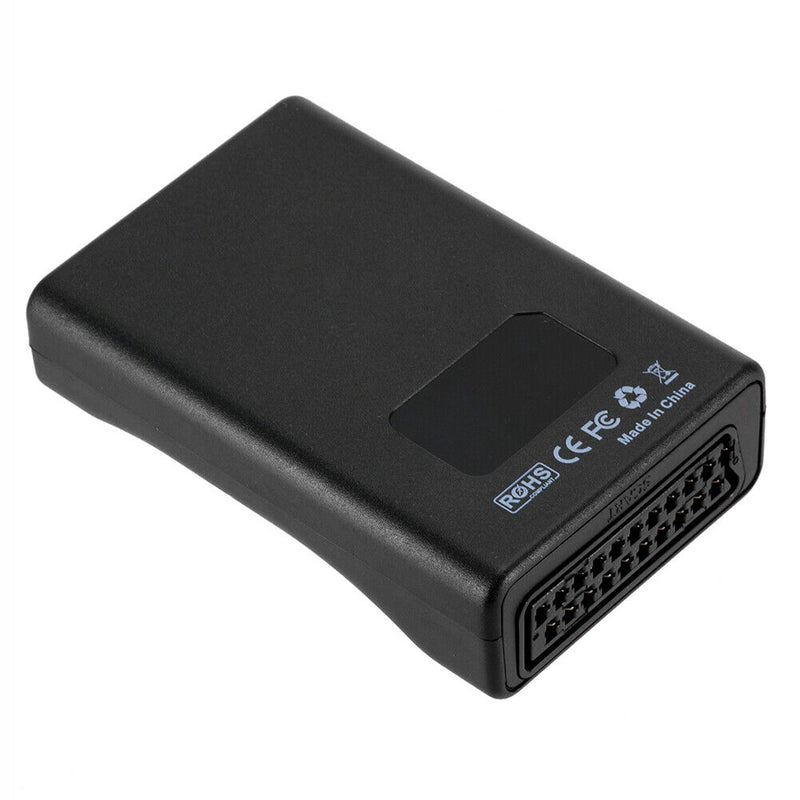 1080P HDMI to SCART Video Audio Upscale Converter Adapter for HD TV DVD  A