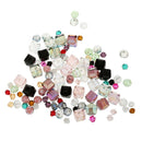 100Pcs Assorted Crystal Beads Charms Pendants For Jewelry Making Findings