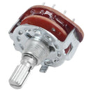 Electronic Machine 4P3T 4Pole 3 Position 2 Deck 16 Pin Rotary Switch L9E1