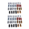 60Pieces 1:200 Car Parking Building Scenery Landscape Sand Table Layout Accs