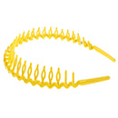 10 Pcs Colorful Wave Plain Women Girl Plastic Comb Teeth Hairband Headband